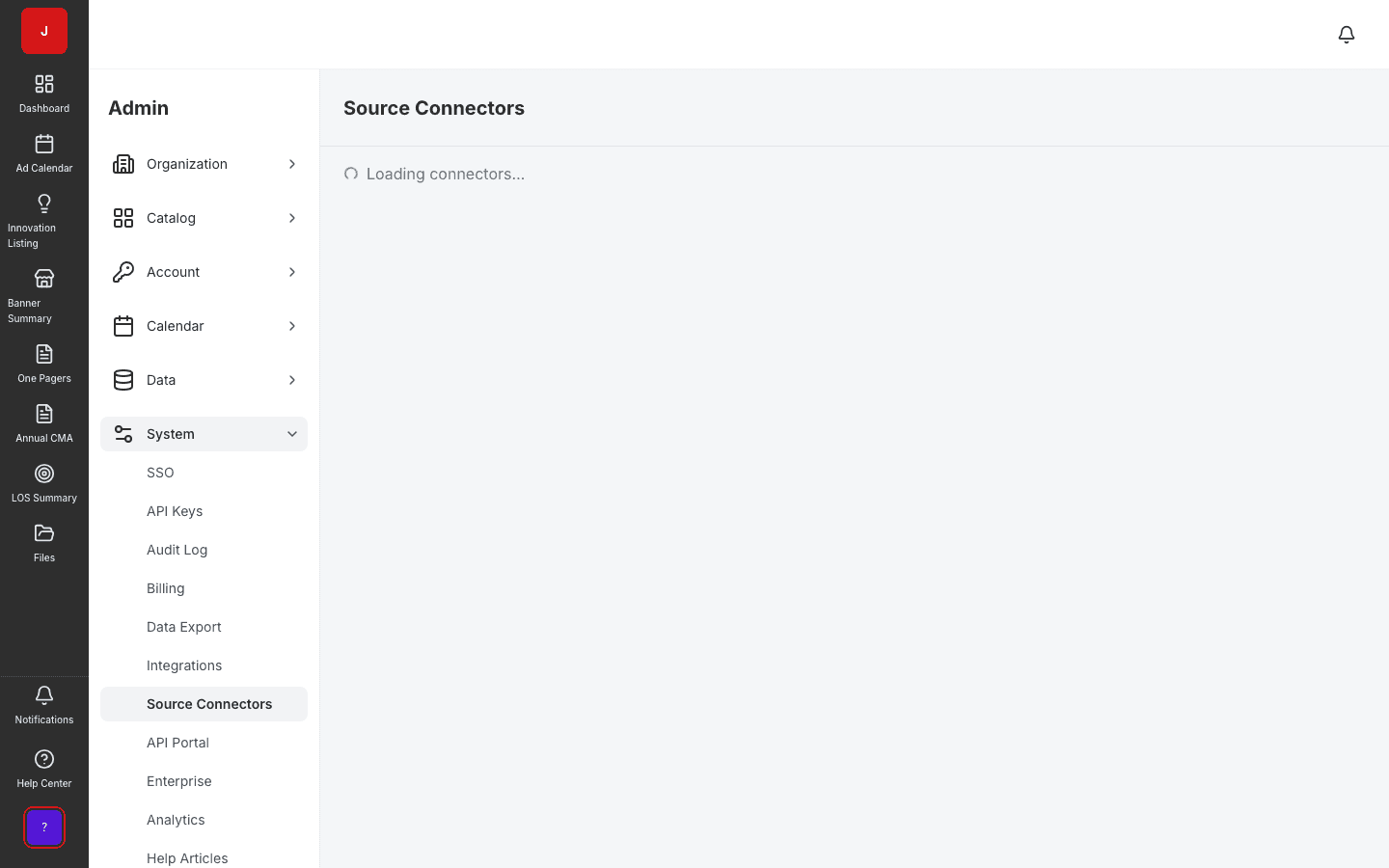 Connectors, billing, and data export