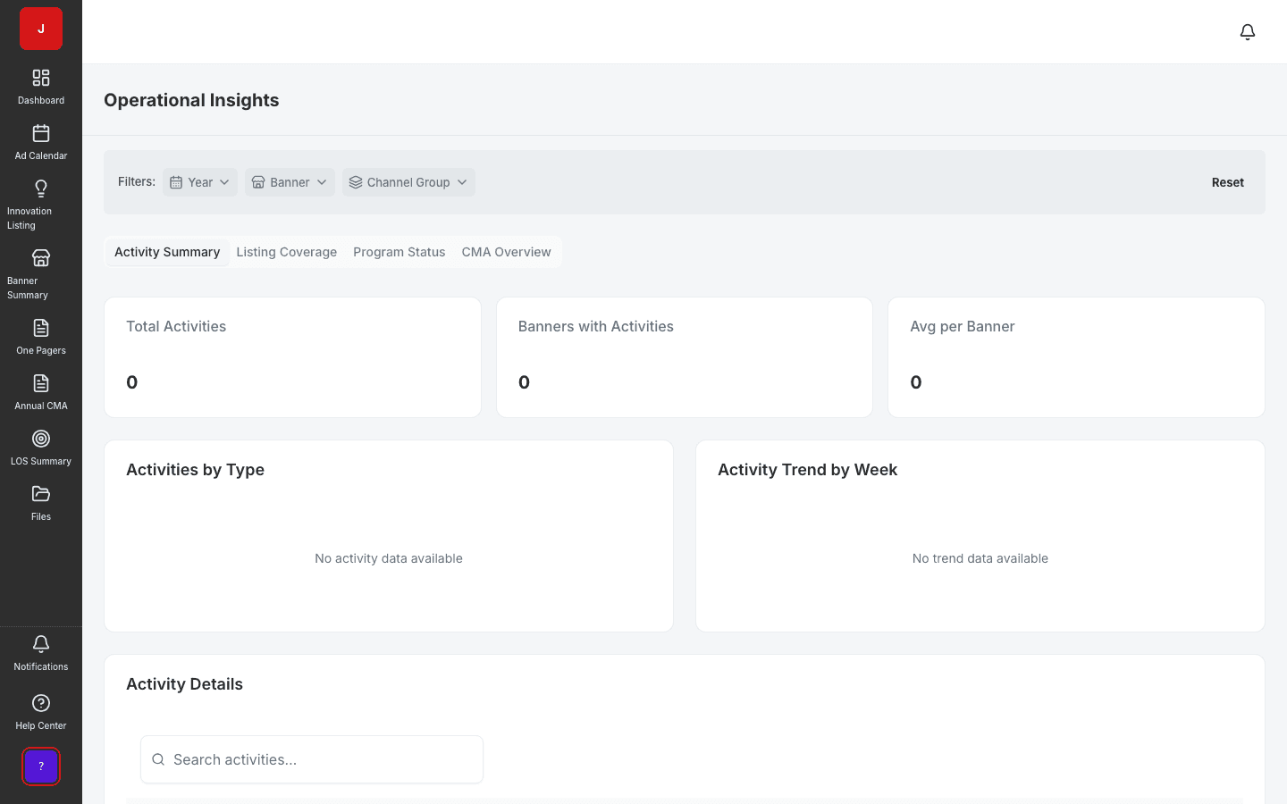 Operational Insights screenshot